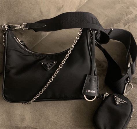 triangle prada bag dupe|prada nylon crossbody bag dupe.